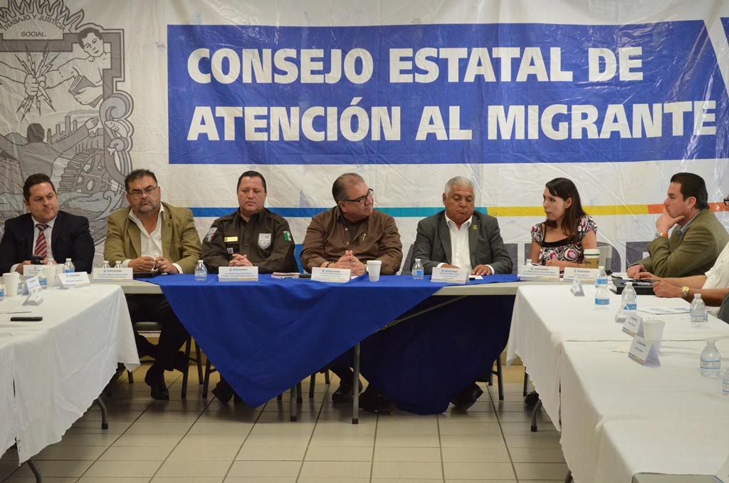 Realizan Novena Sesión extraordinaria del Consejo Estatal de Atención al Migrante