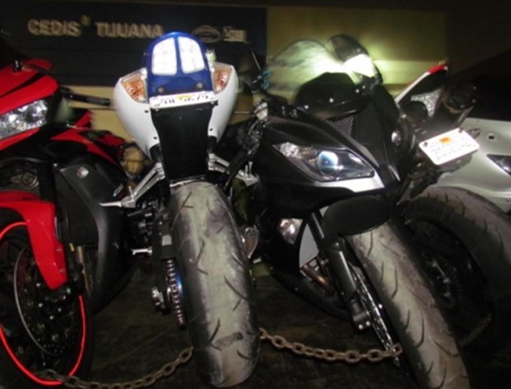 Recupera PEP motocicletas robadas en EU
