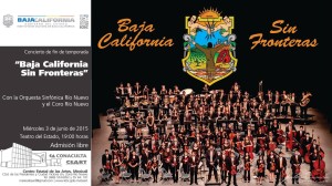 Teatro del Estado Orquesta sinfonica invitacion