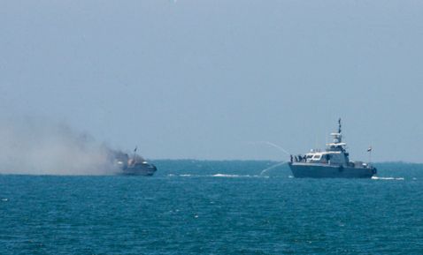 Estado Islámico destruye barco egipcio en el Mediterráneo