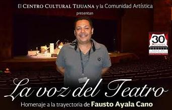 Fausto Ayala, la voz del teatro