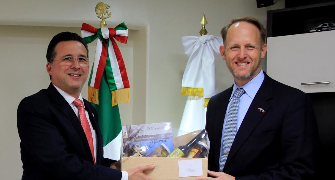 Jorge astiazarán refuerza lazos de colaboración con el nuevo Cónsul de Estados Unidos