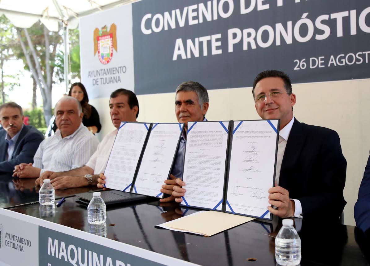 Gobierno Municipal firma convenio para reforzar acciones preventivas ante fenómeno “El Niño”
