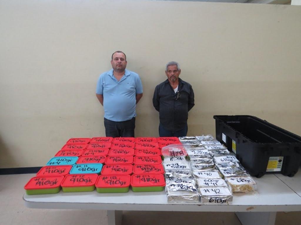 Debilita PEP operación del narcotráfico  al decomisar 38 kilos de “cristal”