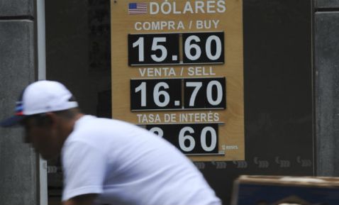 Dólar no baja, se vende en 16.69 pesos en bancos