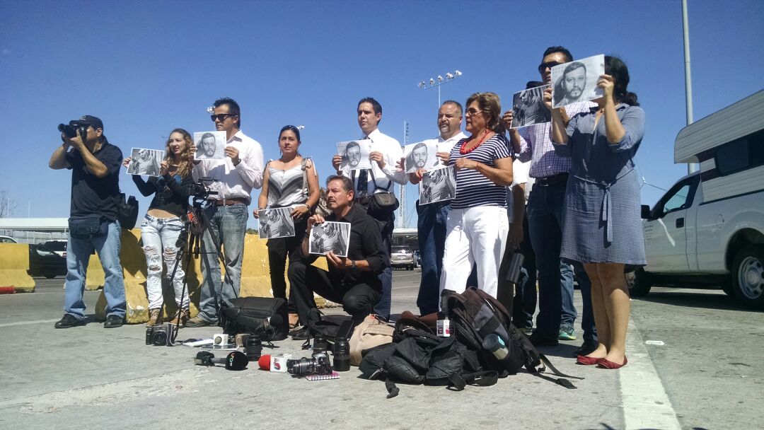 Medios de comunicación de Tijuana se unieron para pedir justicia por el asesinato del fotoperiodista Rubén Espinosa