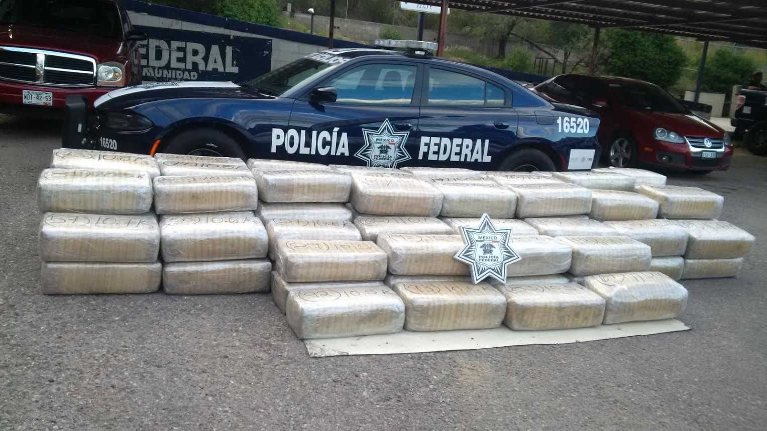 Decomisan un cargamento con 1,066 kilos de marihuana en Sonora