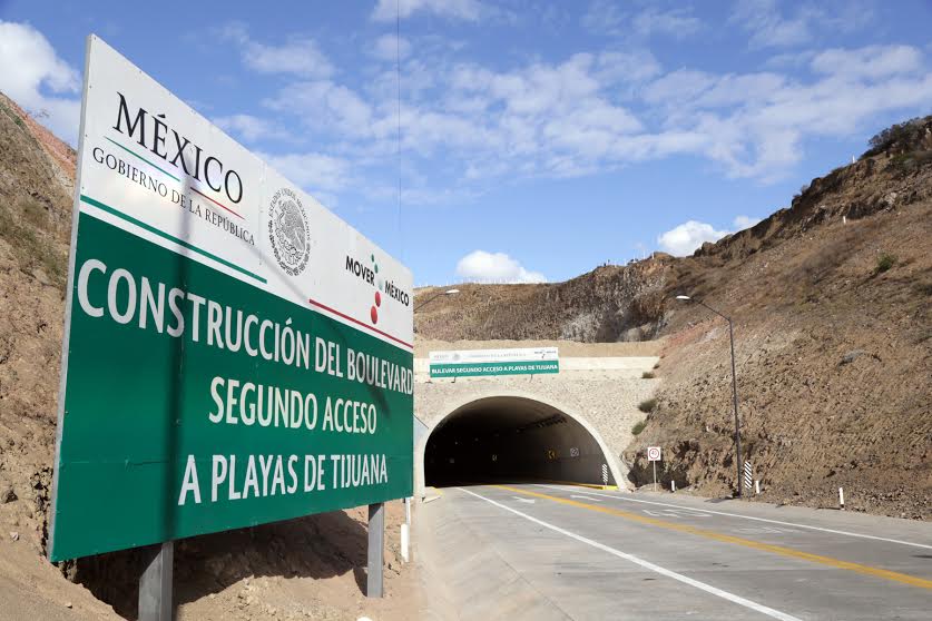Benefician a 200 colonias con el Segundo Acceso a Playas de Tijuana