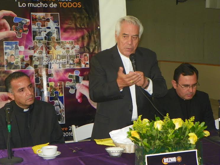 La Arquidiócesis de Tijuana da inicio a la Campaña del Diezmo 2015