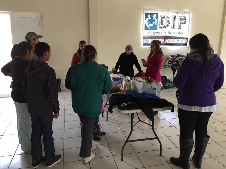 DIF Rosarito apoya a familias afectadas tras las lluvias