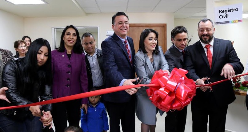 Inauguran oficinas de la Oficialía 11 del Registro Civil en Zona Centro