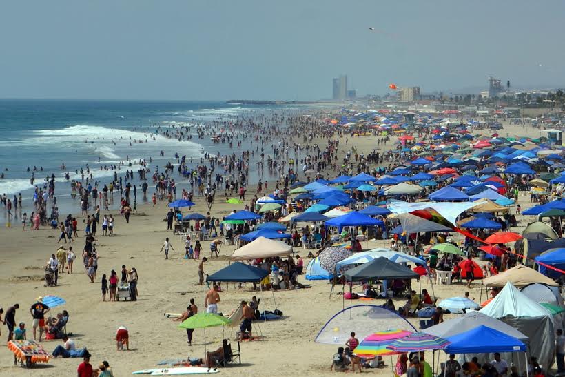 Se recomienda no utilizar Playas de la ciudad debido a los altos niveles de contaminación