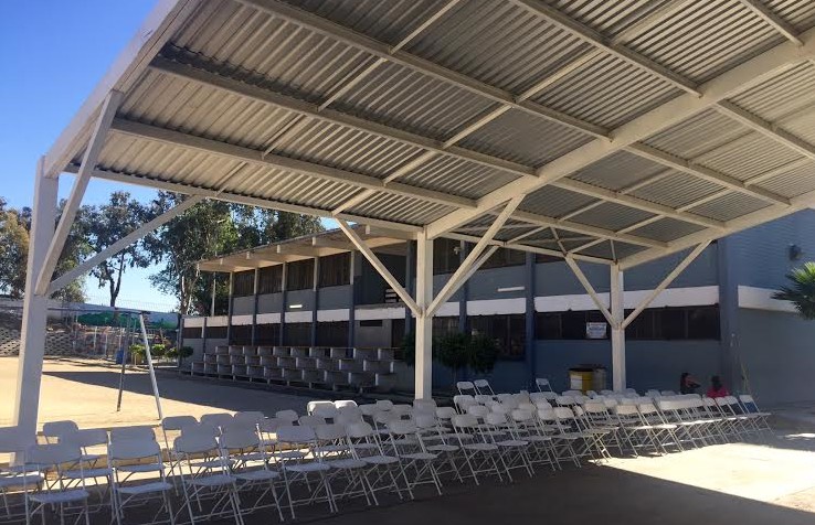 Realizan la entrega e inauguración de obra en dos escuelas