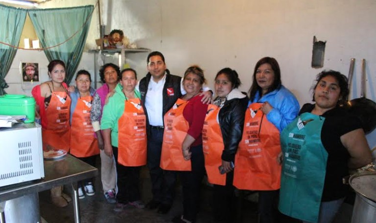 Visita delegado de SEDESOL Comités y Comedores Comunitarios