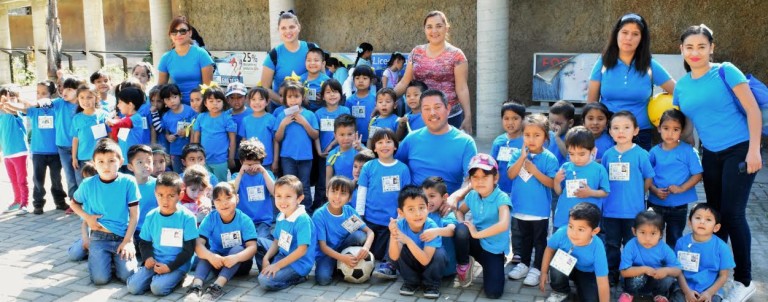 Estudiantes visitan el Parque Morelos