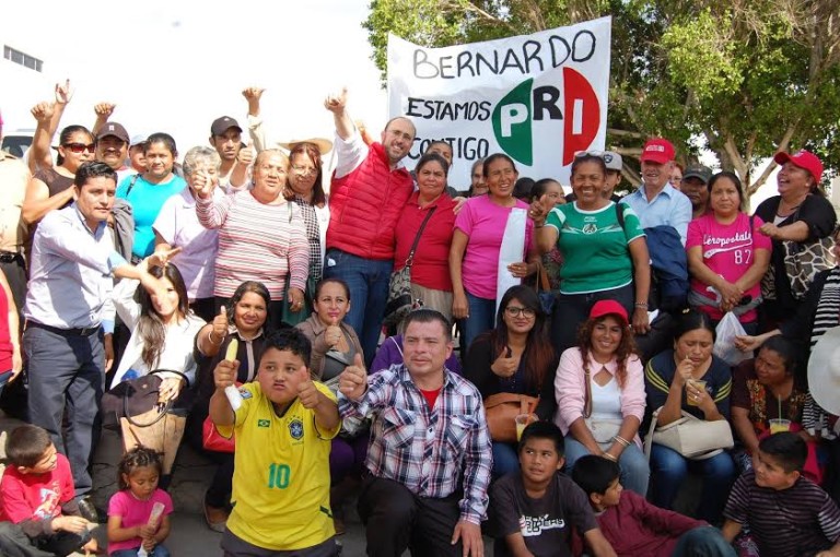 Bernardo Padilla va para ratificar el triunfo del PRI en el distrito 16