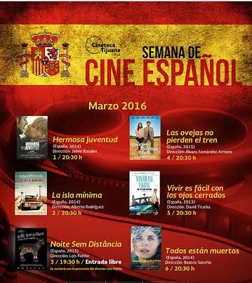 El CECUT y el CCEMX ofrecerán la semana del Cine Español