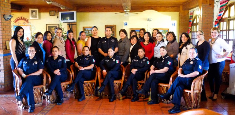 Destacan labor de mujeres policías de Rosarito