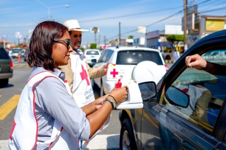 Ayuntamiento de Rosarito se une a la colecta de Cruz Roja