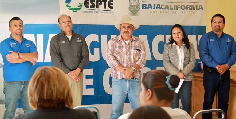 Instalan obra hídrica en el Ejido Jacume, en Tecate