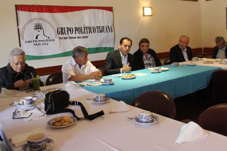 Titular de la SSPE se reúne con el Grupo Político Tijuana