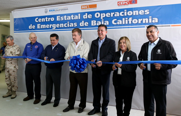 Inauguran el Centro Estatal de Operaciones de Emergencias