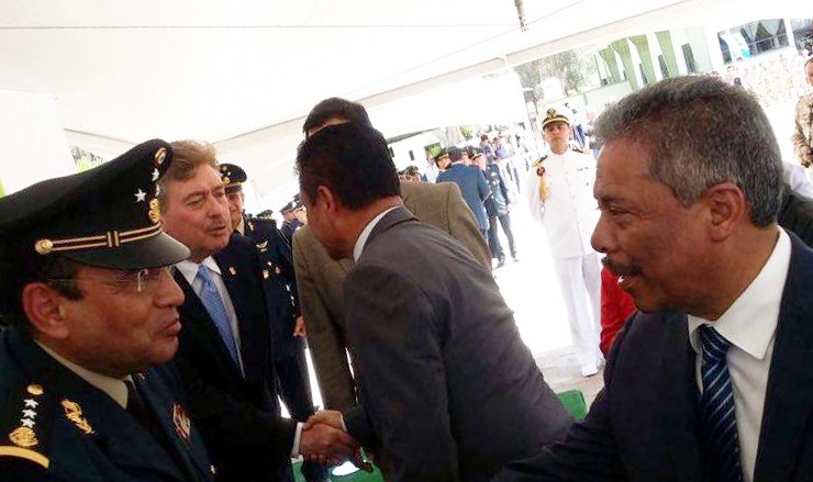 Asiste Alcalde de Rosarito a presentación del nuevo comandante de la II región militar