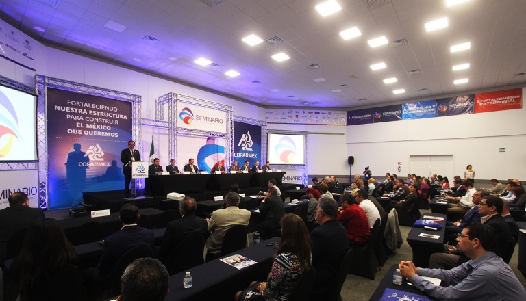 Inauguran Seminario de Presidentes y Directores de Coparmex