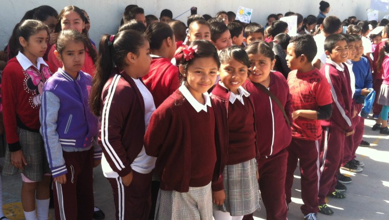 Campaña Sonríe a la vida en escuelas de educación básica