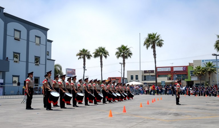 Llegan a Rosarito decenas de Escoltas y Bandas de Guerra para su Encuentro Nacional 2016