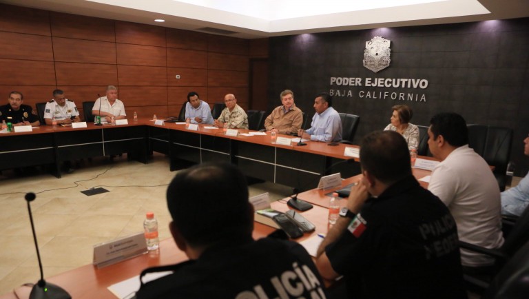Encabeza Gobernador sesión del Grupo de Coordinación en materia de seguridad