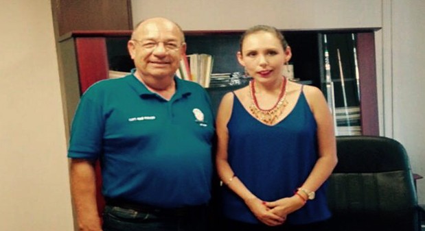 Se reúne Melba Olvera con Director de Protección Civil de Mexicali