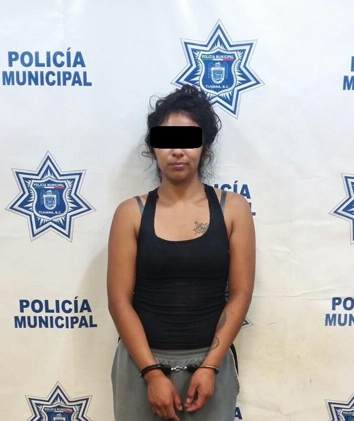 La Policía Municipal detuvo a una mujer  con arma de fuego involucrada en delitos por narcomenudeo