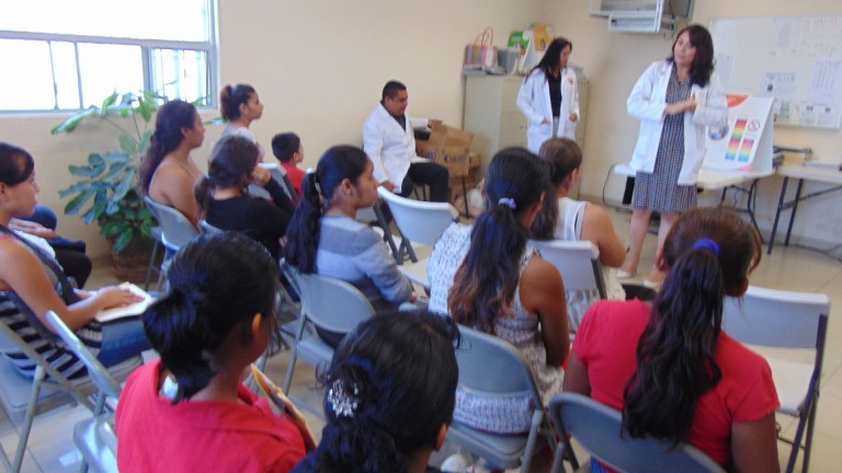 Realizan clausura de la semana de lactancia materna en centro de salud Mariano Matamoros