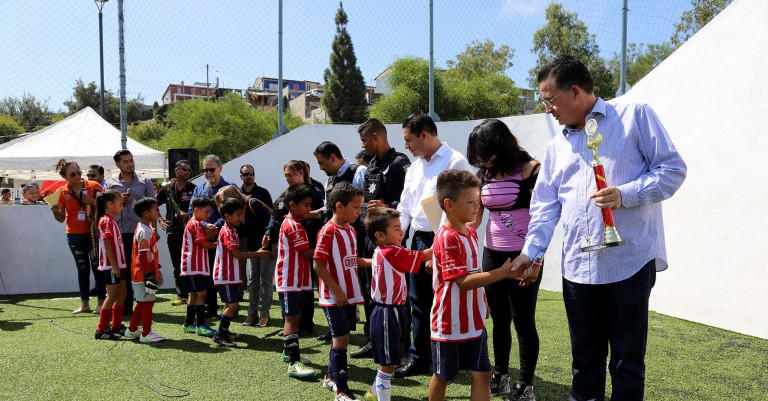 Jorge Astiazarán inaugura instalaciones de la Unidad Deportiva Sánchez Taboada