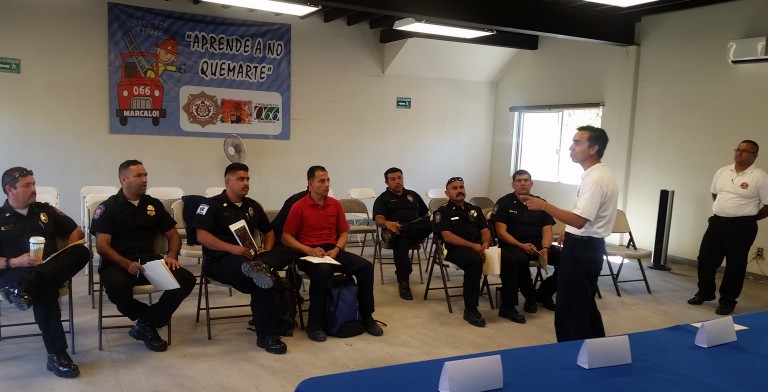Bomberos de Tijuana, en proceso para acreditar su profesionalización
