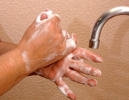 Lavarse las manos antes de comer o cocinar puede prevenir la salmonelosis