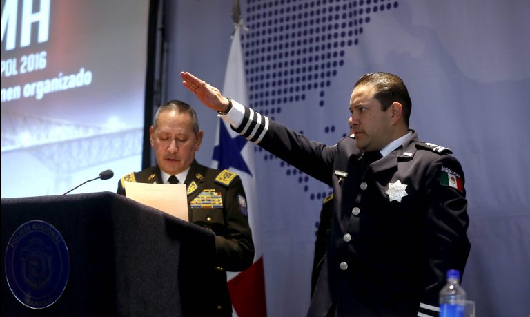 El comisionado general de la Policía Federal, MTRO. Manelich Castilla Craviotto, asumió la presidencia