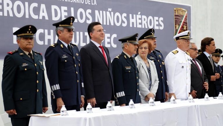 Jorge Astiazarán acude a conmemoración del 169 aniversario de la Gesta Heroica de los Niños Héroes