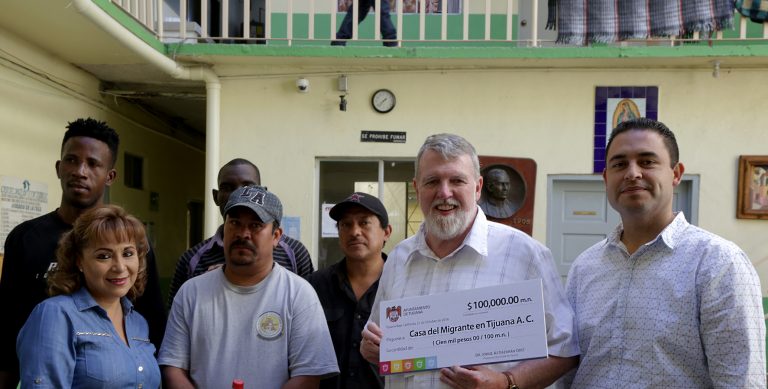 Municipio continúa el apoyo a migrantes  con entrega de recursos a albergues