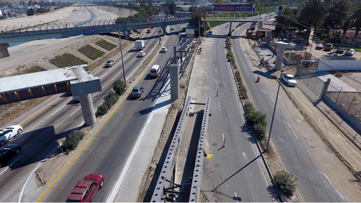 Por construcción de Puente Peatonal Ferrocarril, Municipio anuncia cierre parcial nocturno en Vía Rápida Poniente
