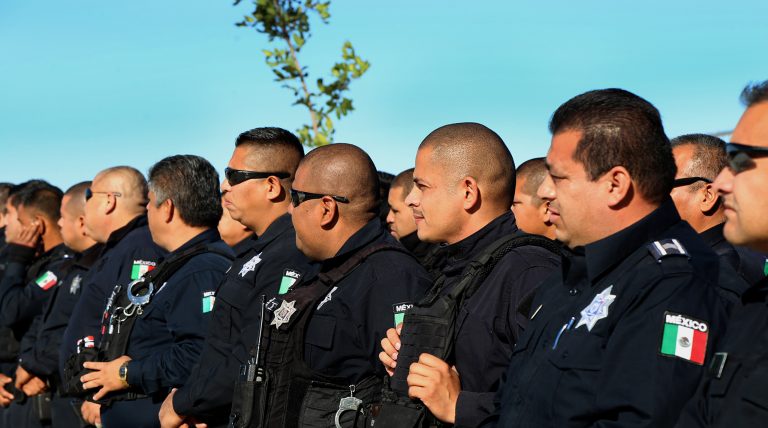 Jorge Astiazarán inaugura primera etapa de la Casa del Policía en Colonia Francisco Zarco