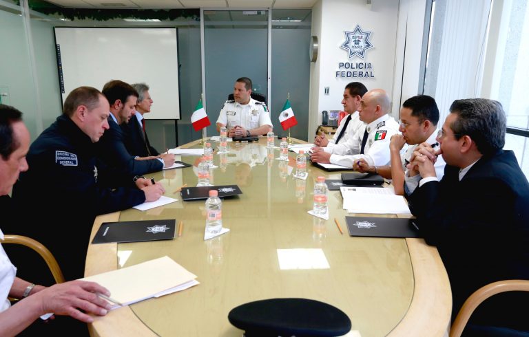 La Comisión Nacional de Seguridad y la Embajada de Italia en México acuerdan cooperación en materia de seguridad