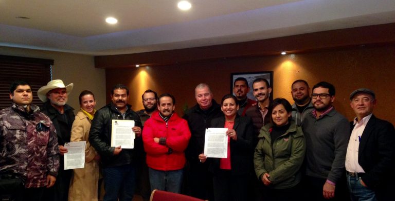 Signan Alcaldesa Nereida Fuentes y periodistas protocolo de trabajo