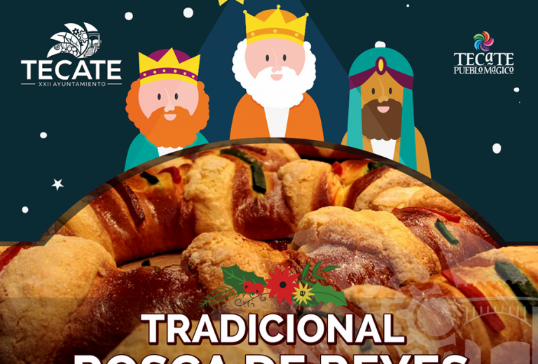 Invita Gobierno Municipal a la tradicional Rosca del Día de Reyes