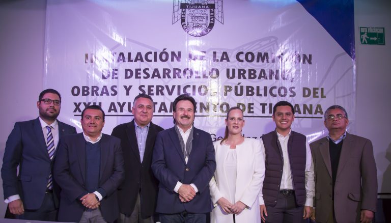 Instala Alcaldía de Tijuana comisión de Desarrollo Urbano, Obras y Servicios Públicos