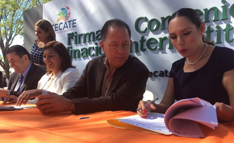 Firma CEDHBC Convenio para Prevenir, Atender, Sancionar y Erradicar Violencia hacia Mujeres en Tecate