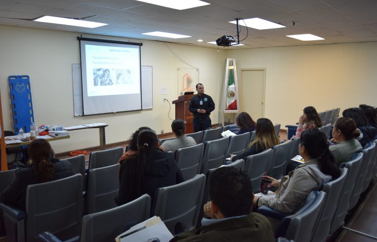 Capacitan a personal del Hospital General de Tijuana en primeros Auxilios Básicos