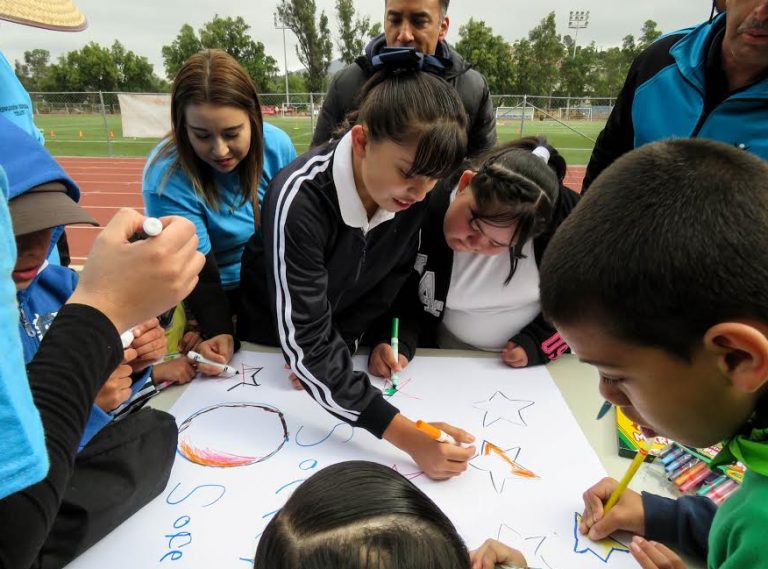 Realizan rally incluyente de niñas y niños