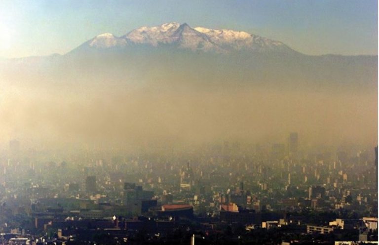 La contaminación deja su huella en Ciudad de México